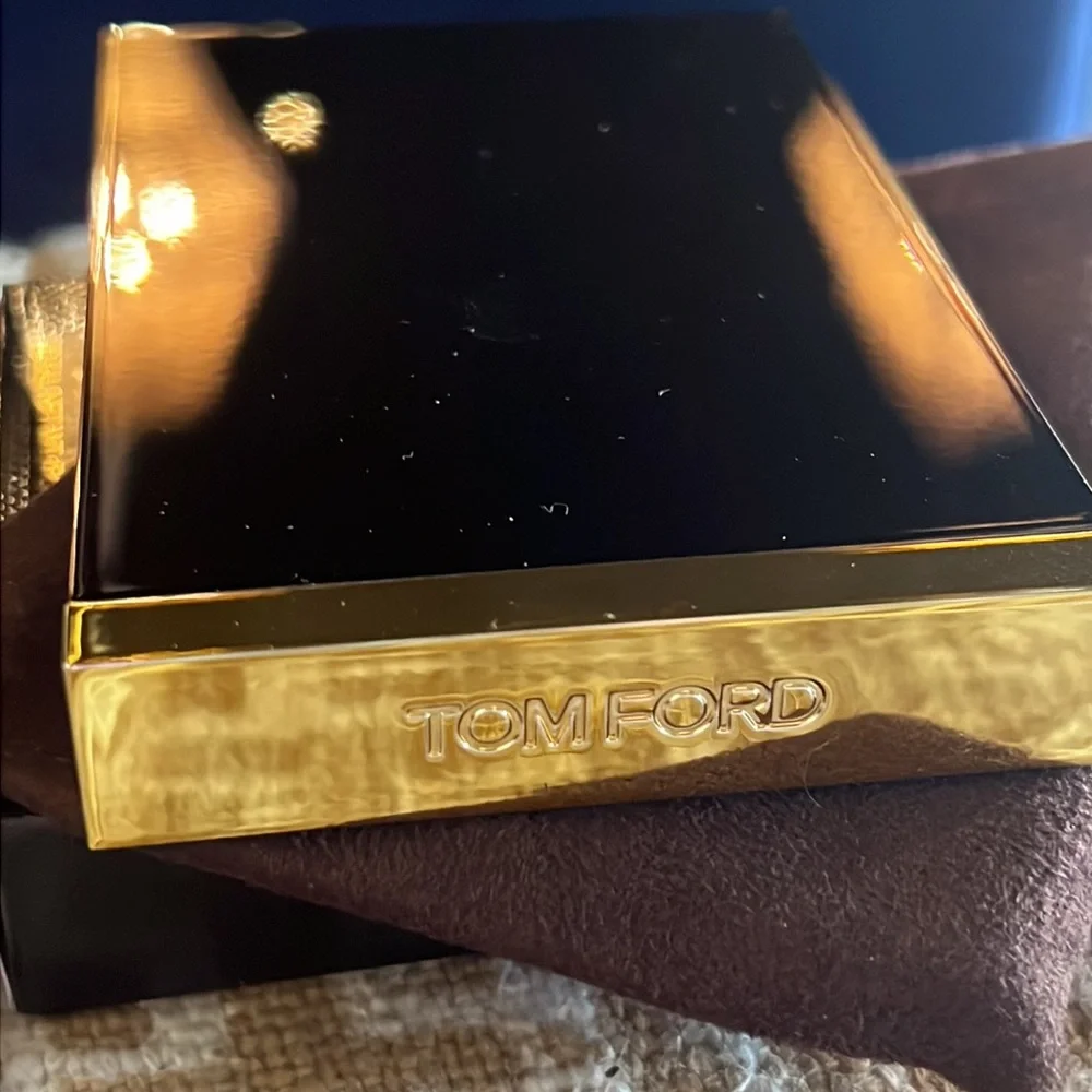 TOM FORD EYESHADOW QUAD LEOPARD SUN NIB